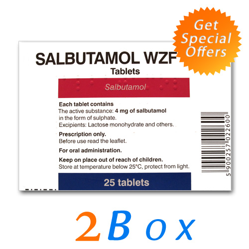 Buy Salbutamol 2 box